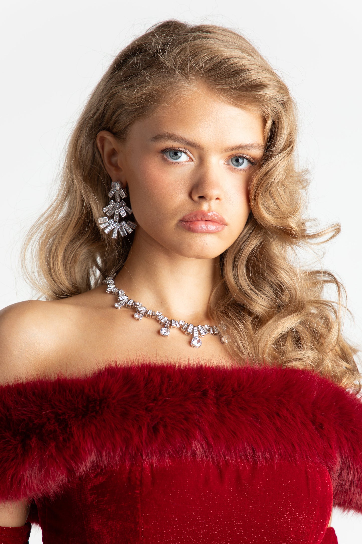Claira Earrings (White) (Final Sale)