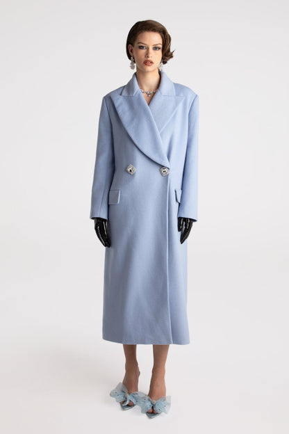 Kimberly Coat (Blue) (Final Sale)