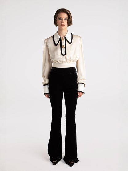Lori Satin Top (Final Sale)