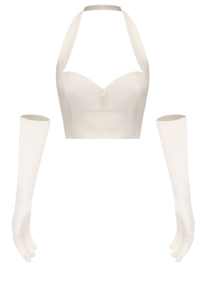 Anastasia Top (White) (Final Sale)