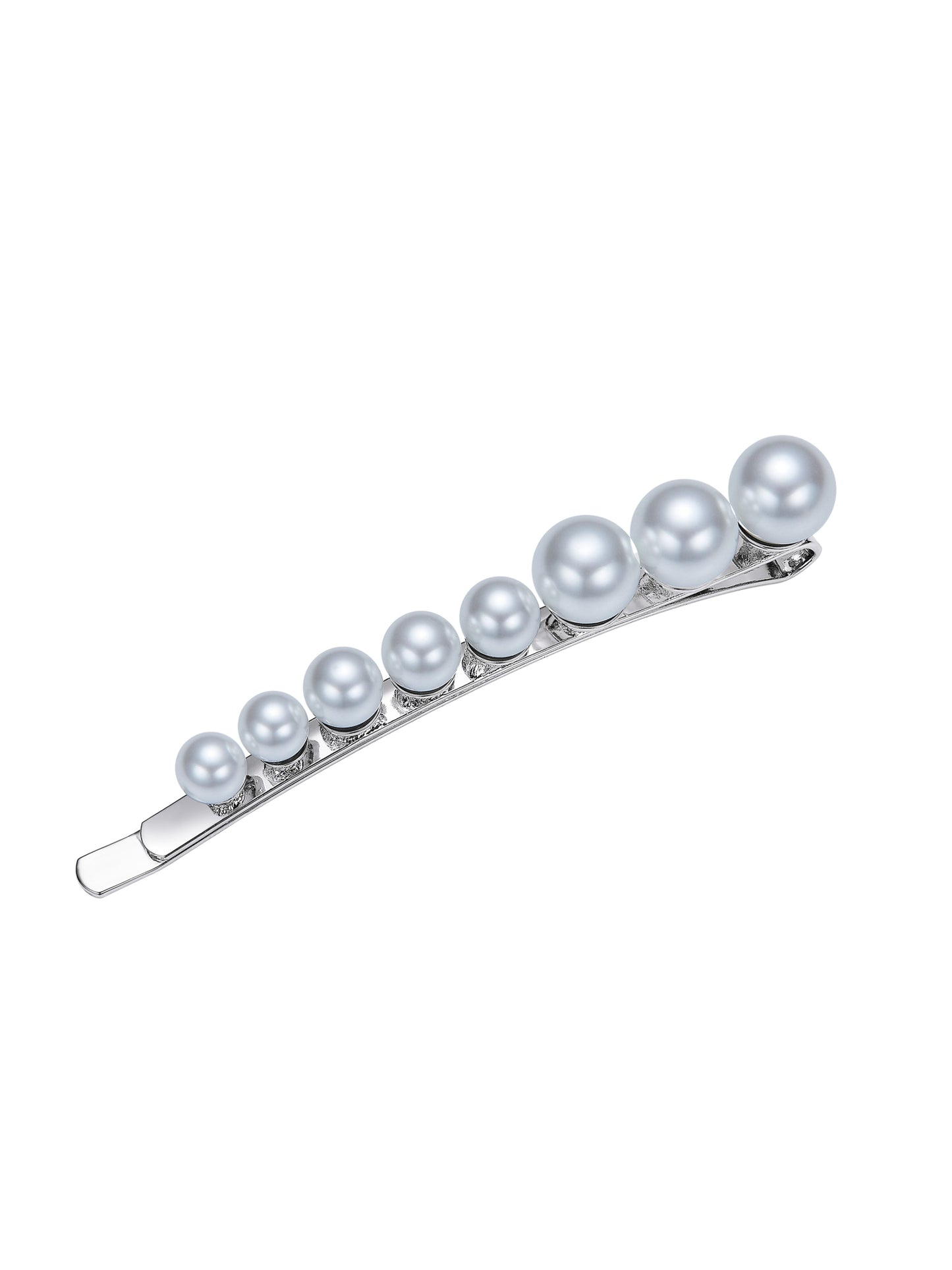 Harlowe Floral White Hair Clip