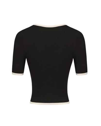 Luna Top (Black & White)