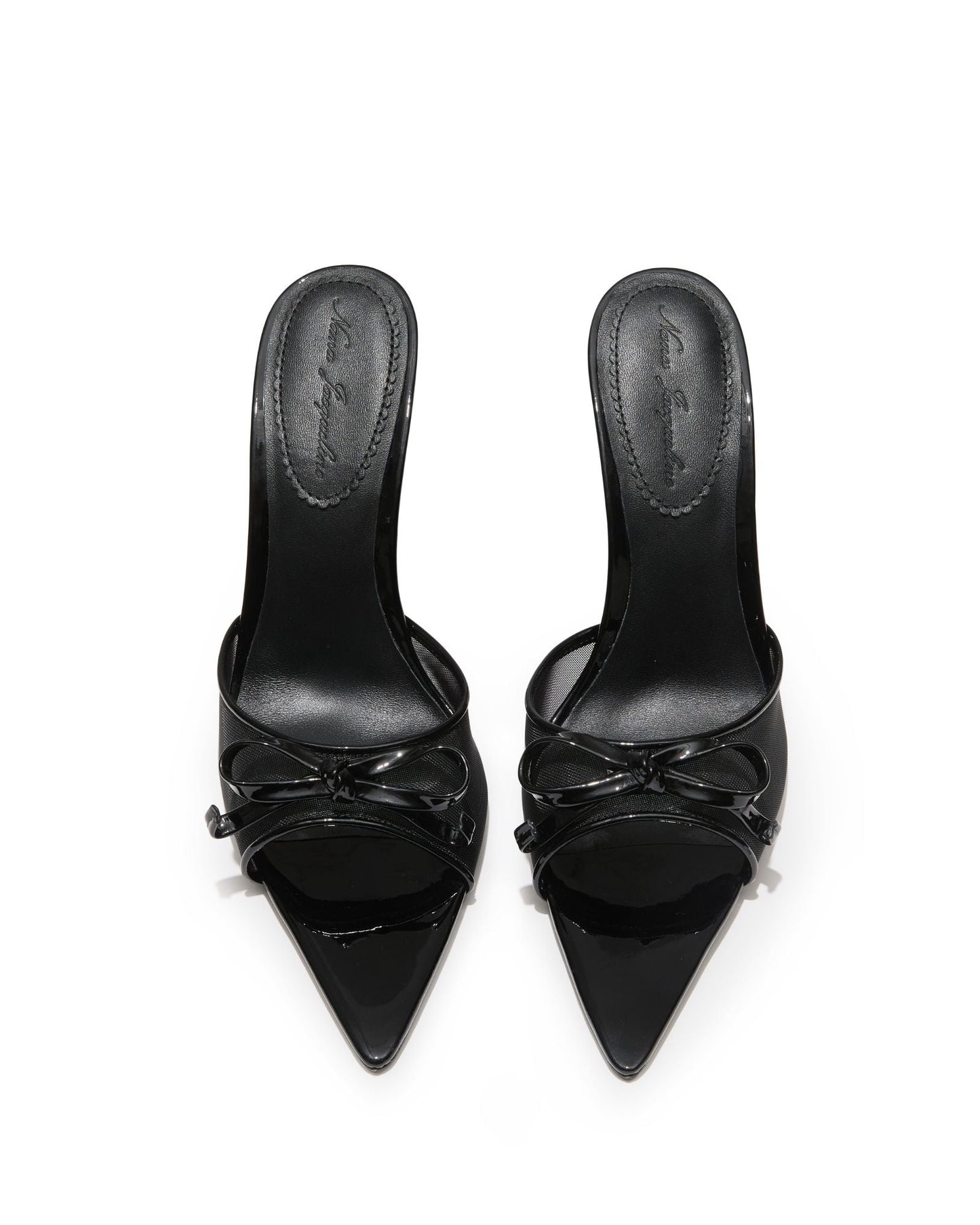 Evie Bow Heels (Black)