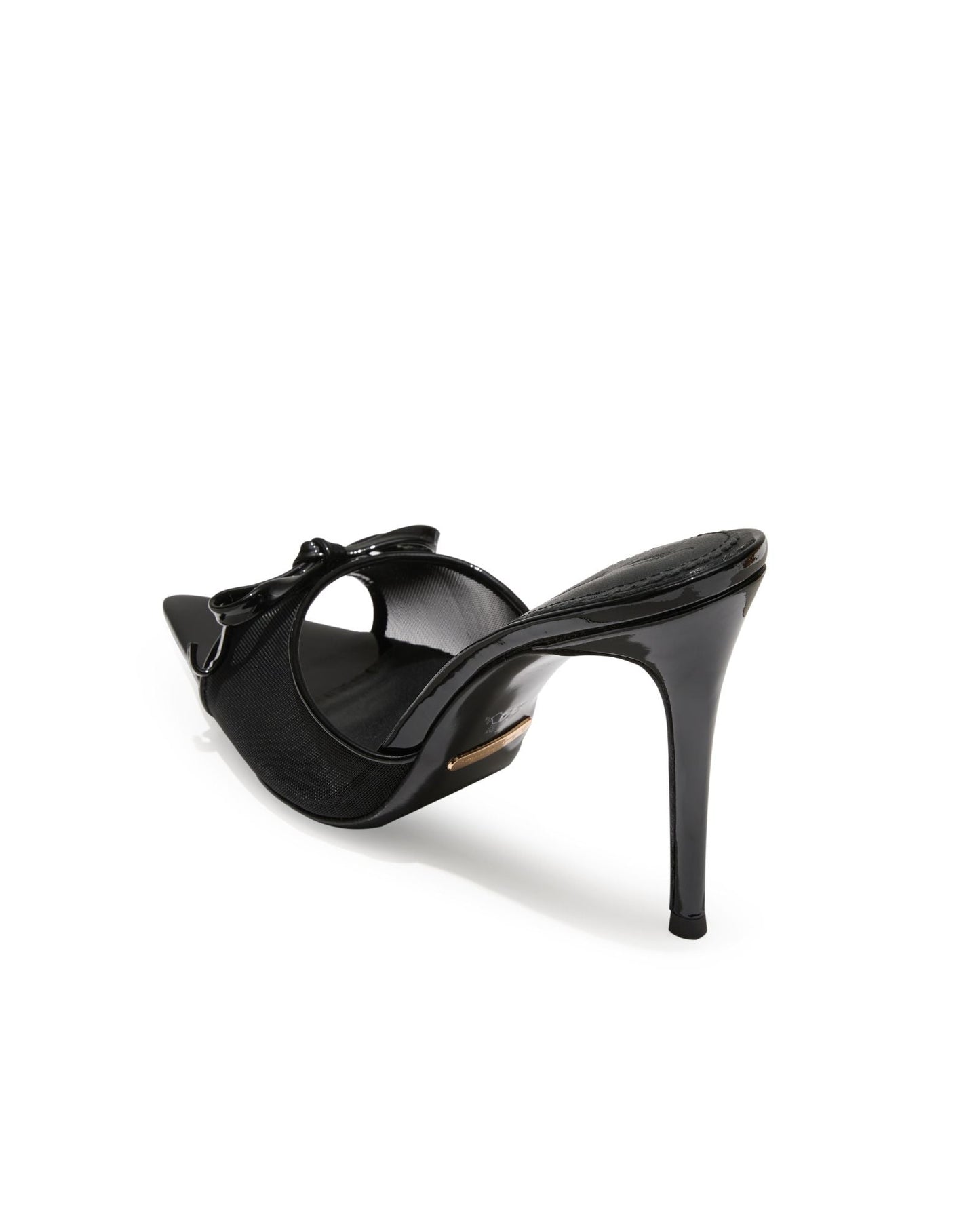 Evie Bow Heels (Black)