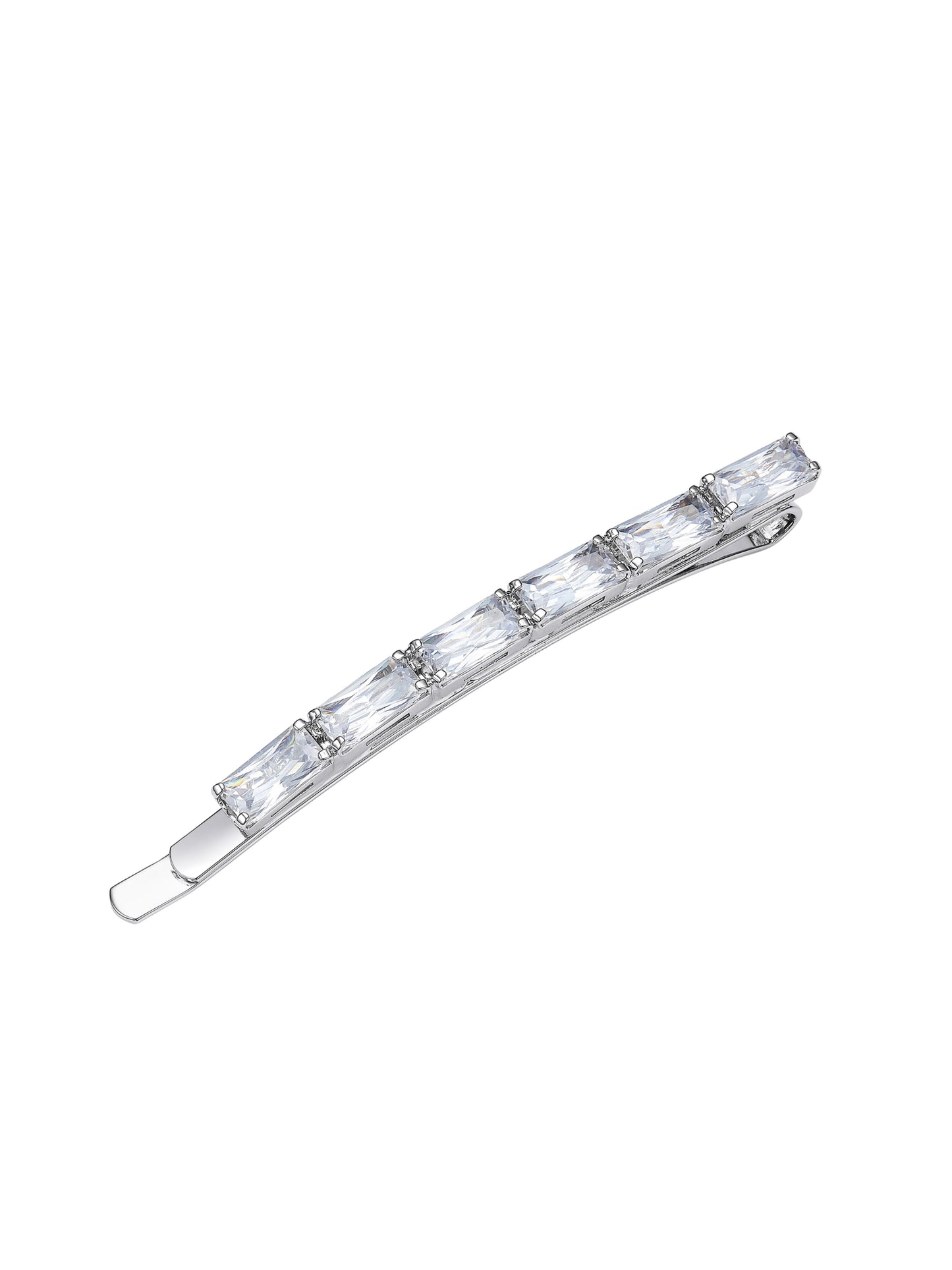 Harlowe Floral White Hair Clip