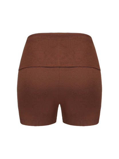 Holly Shorts (Brown) (Final Sale)