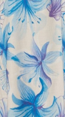 Koko Wrap Skirt - Ocean Bloom