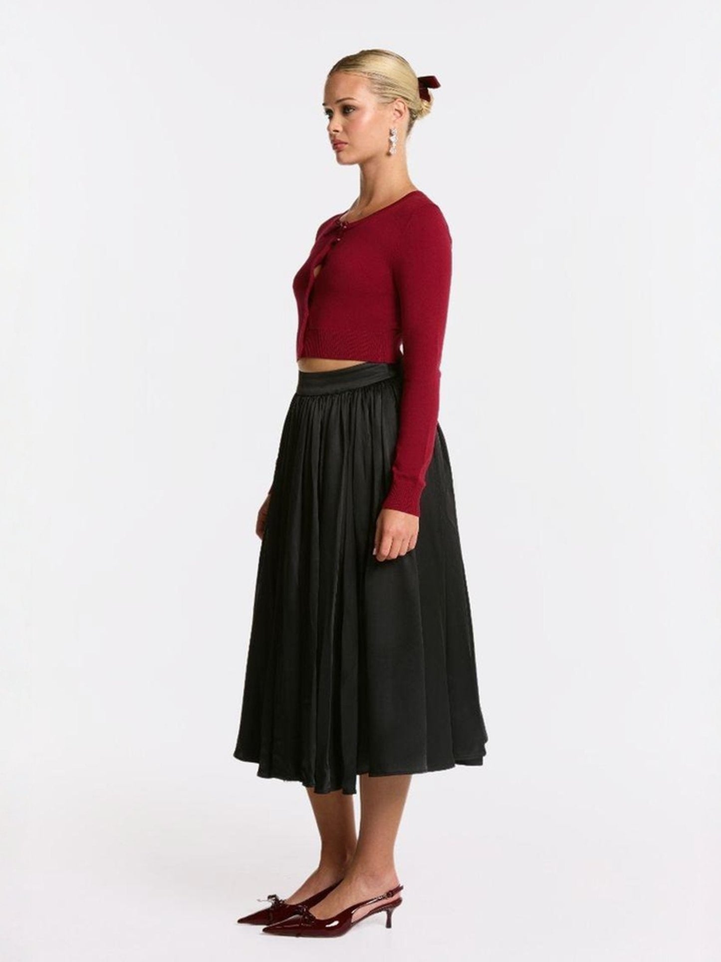 Audrina Cardigan (Red)