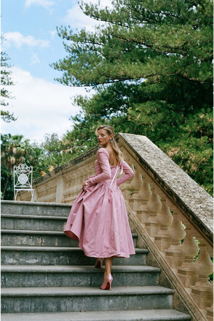 Bernadette Dress (Pink) (Final Sale)