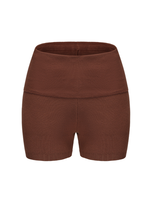 Holly Shorts (Brown) (Final Sale)