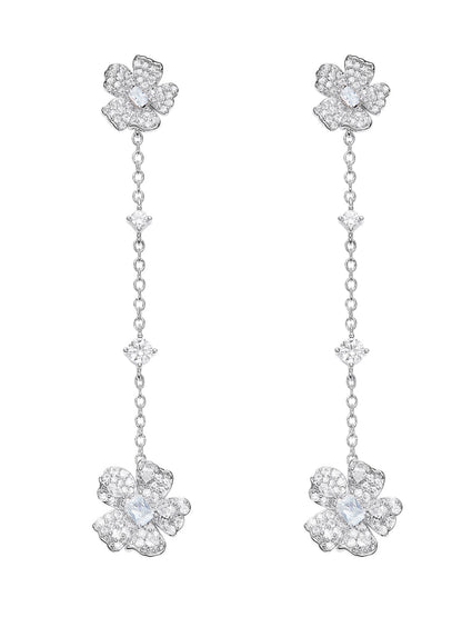 Fallon Floral Tassel Earrings