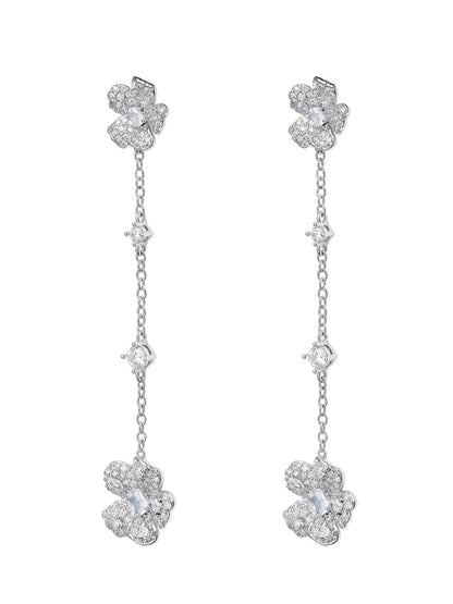 Fallon Floral Tassel Earrings