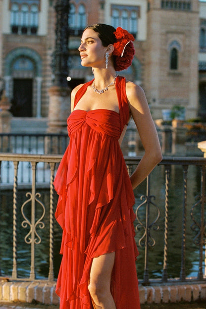 Mariah Dress (Red)