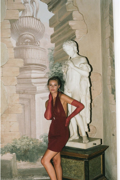 Melinda Dress (Red) (Final Sale)