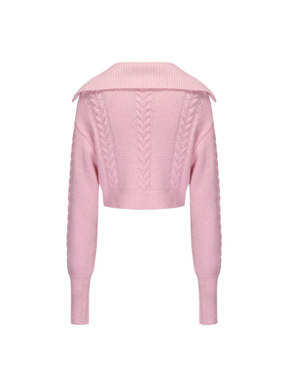 Addison Coat + Scarf Set (Pink) (Final Sale)