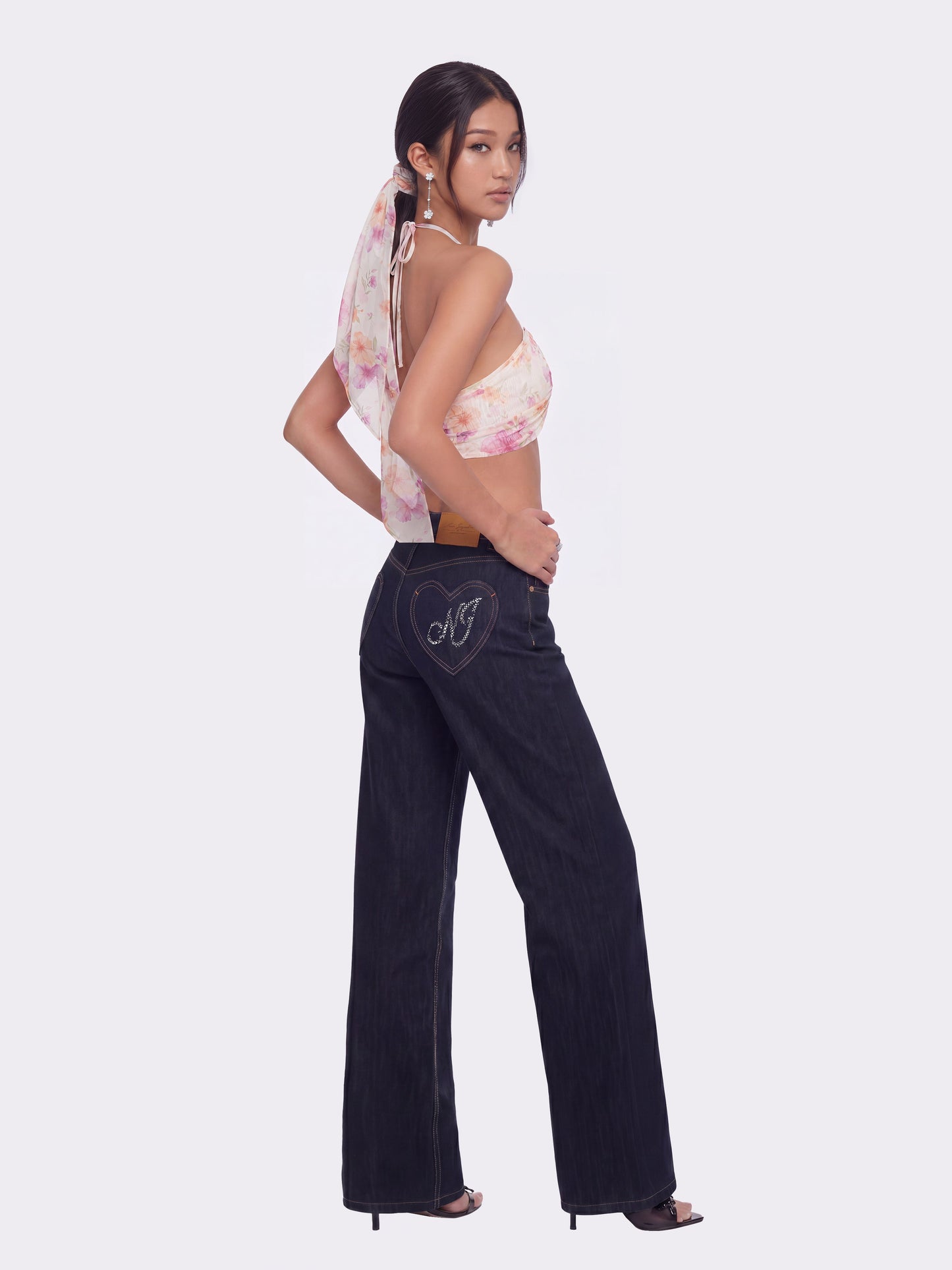 Marisol Halter Print Top