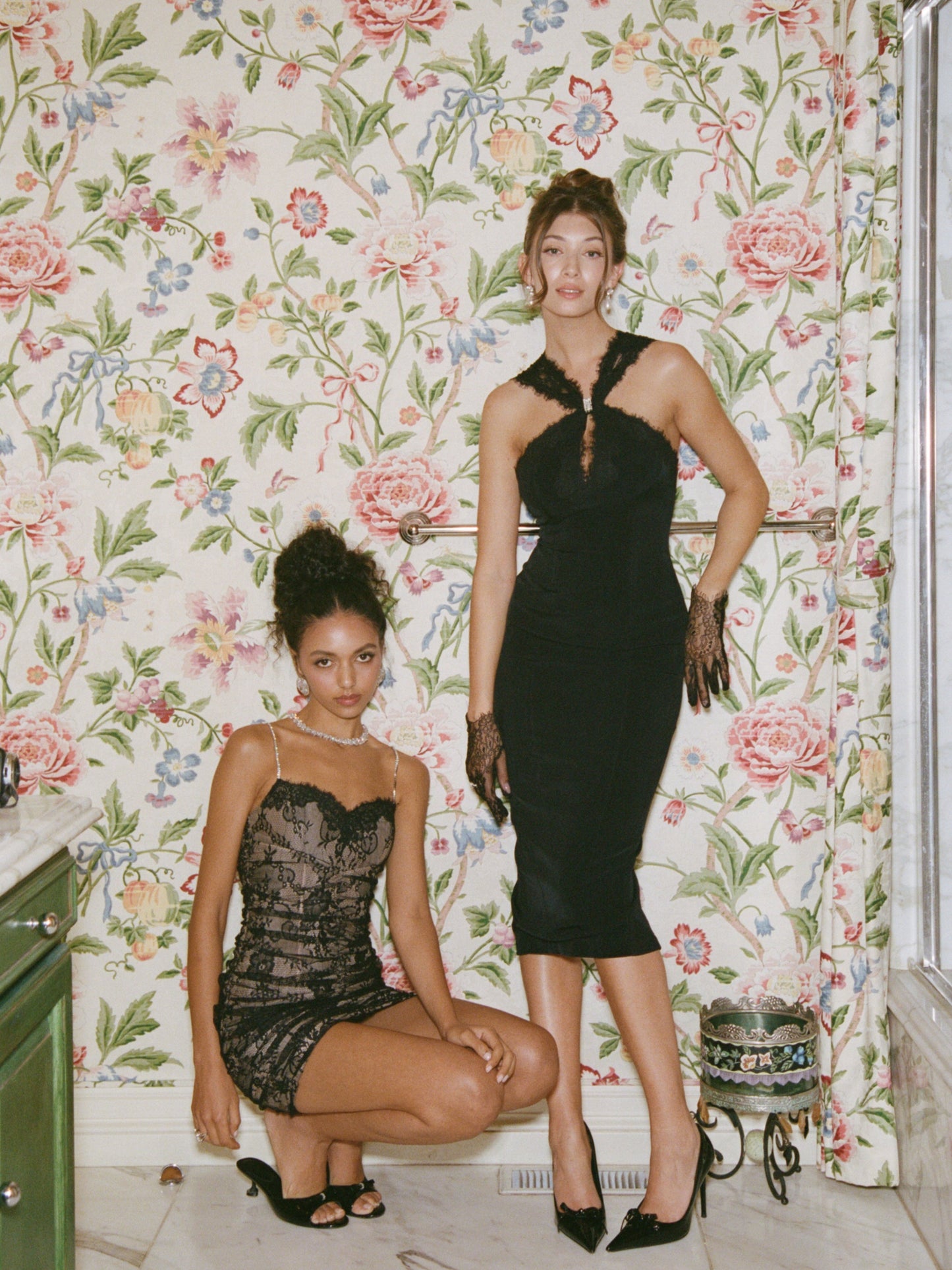 Alexandra Cutout Black Dress