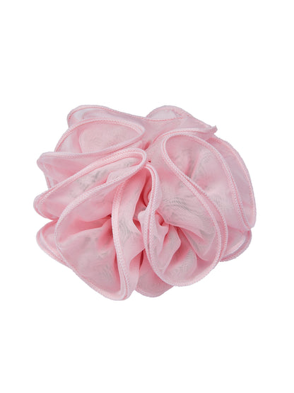 Nolita Ruffle Pink Hair Tie