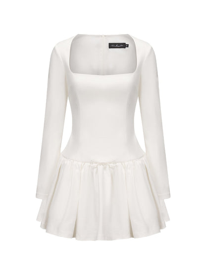 Audrina Dress (White) (Final Sale)