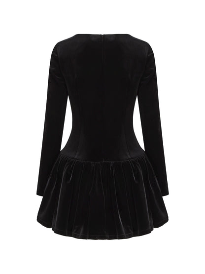 Audrina Dress (Black) (Final Sale)