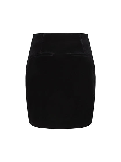 Josie Velvet Skirt (Final Sale)