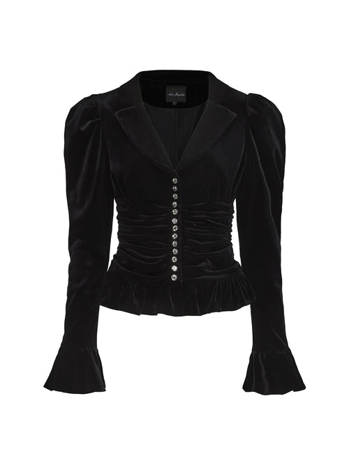 Josie Velvet Top (Final Sale)