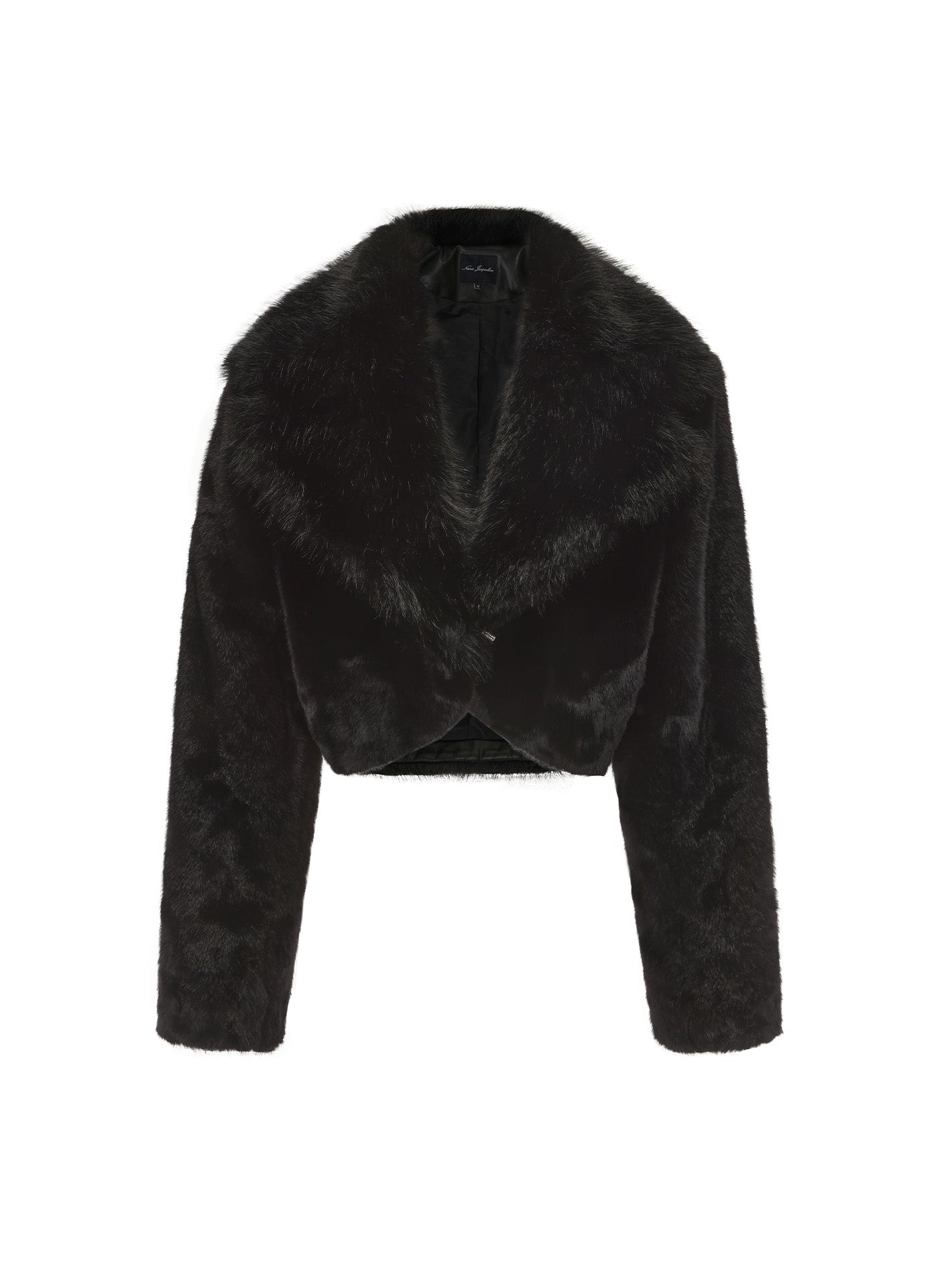 Mara Fur Coat (Black) (Final Sale)