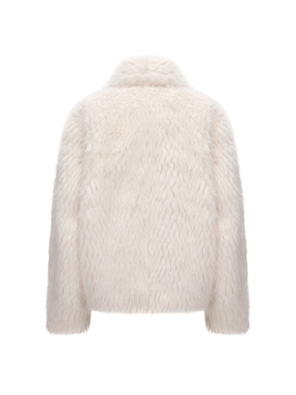 Alyssa Fur Coat (White)