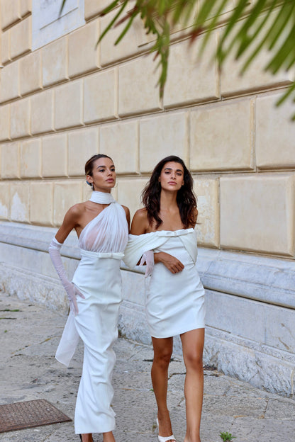 Camella Dress (White) (Final Sale)