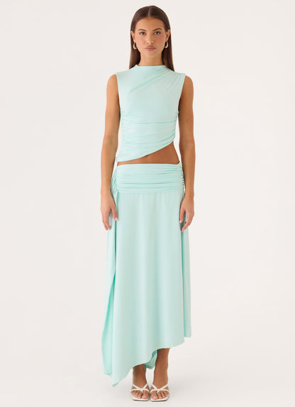 Briege Top - Aqua