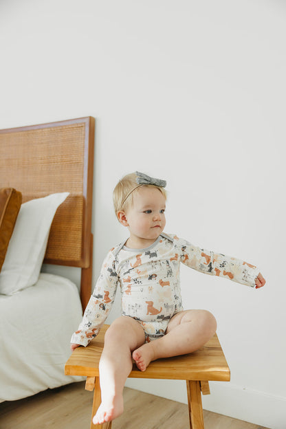Long Sleeve Bodysuit - Rufus
