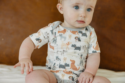Short Sleeve Bodysuit - Rufus