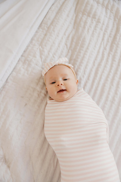 Knit Swaddle Blanket - Winnie