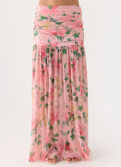Cantrall Maxi Skirt - Blooming Spring
