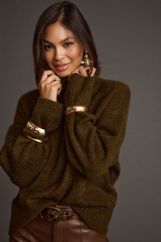 Cedar Oversized Sweater Turtleneck