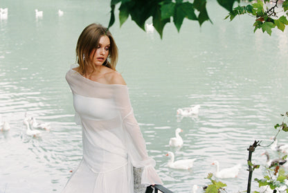 Nora Top (White) (Final Sale)