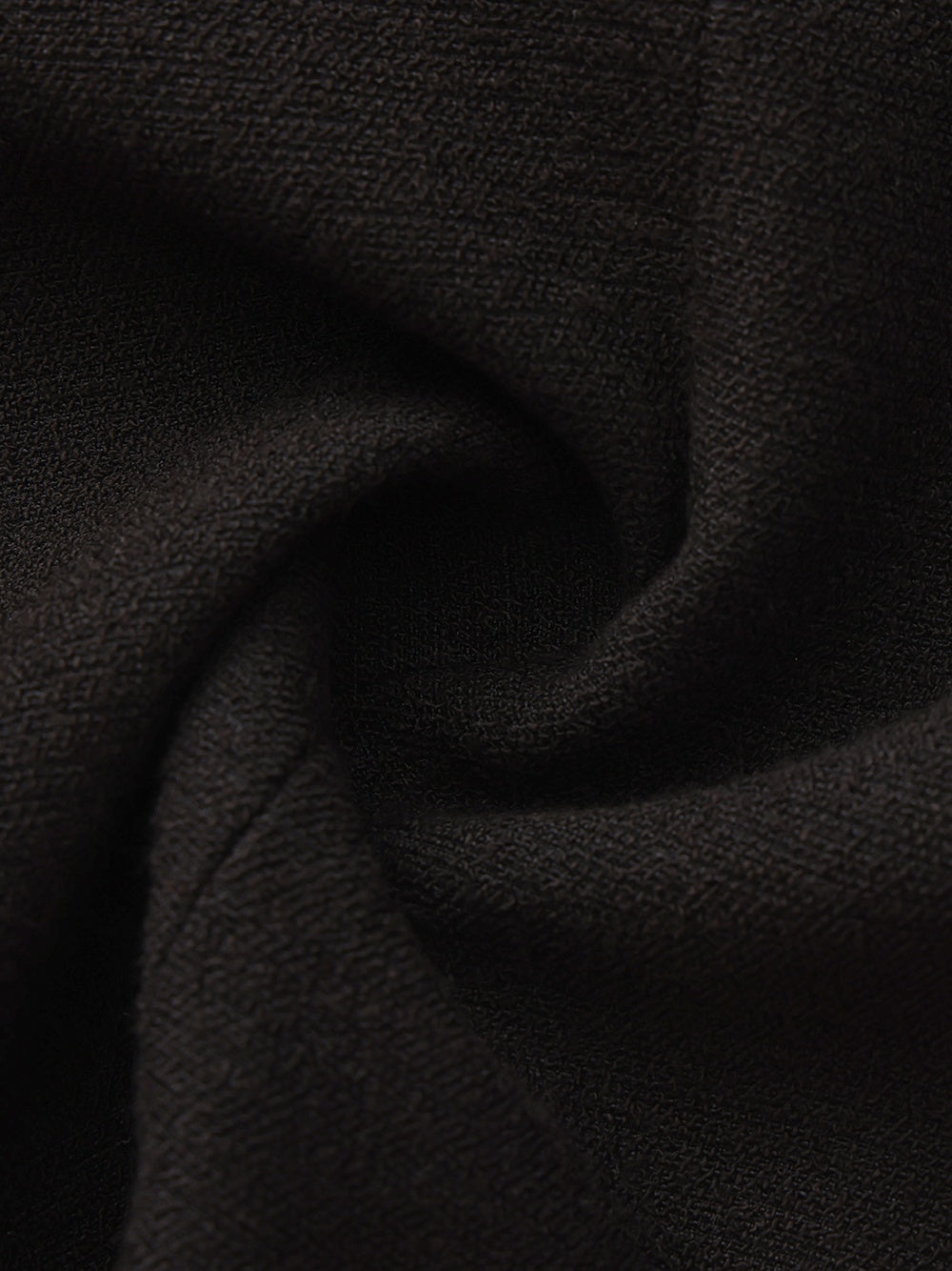 Natalia Tailored Hidden-Placket Black Blazer
