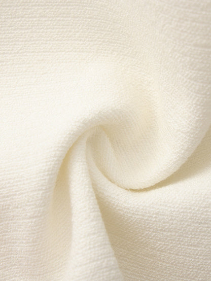 Amara Tailored Halter White Vest