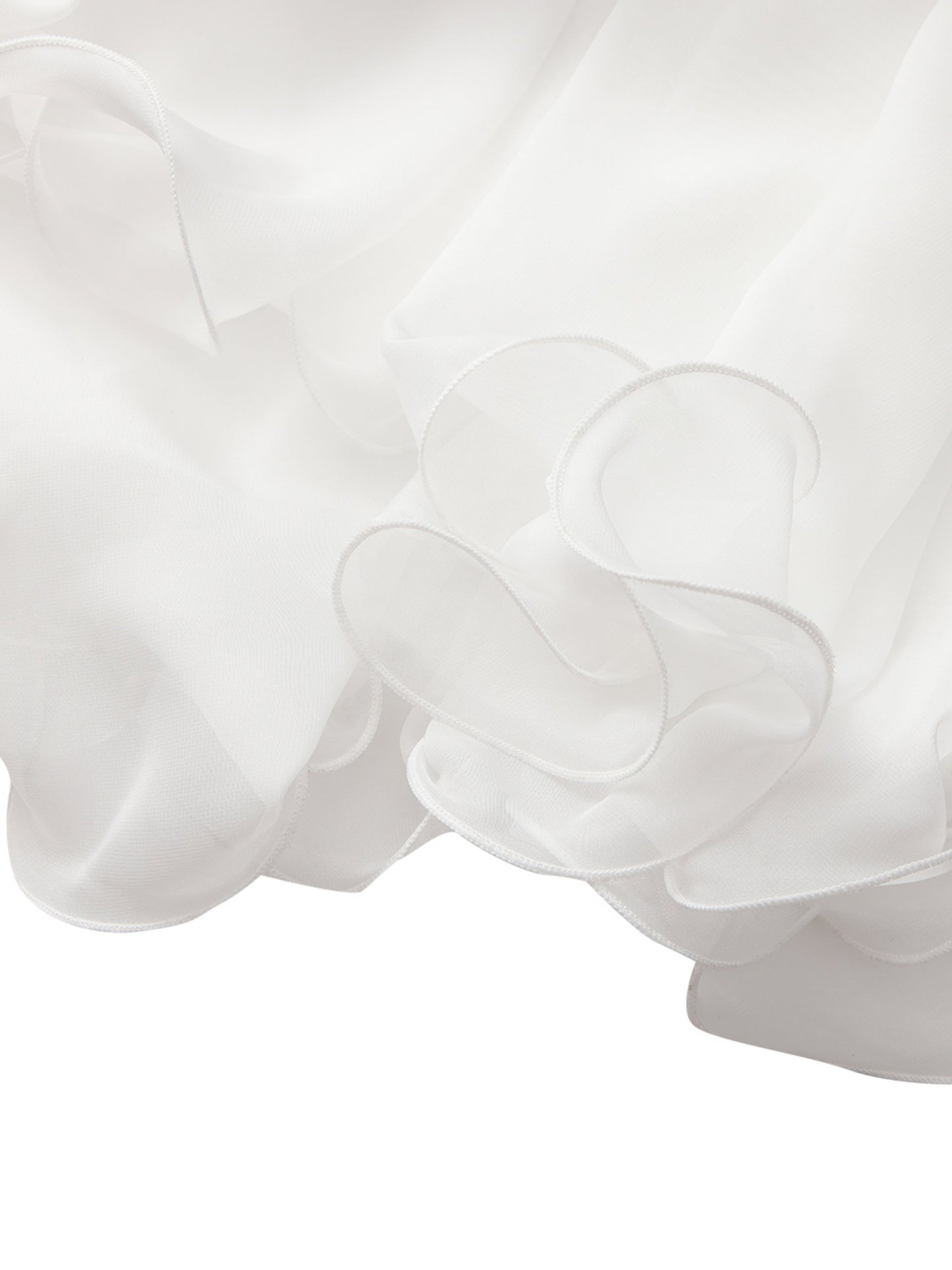 Florence Tiered White Dress