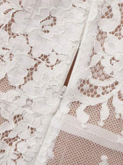 Mara Strapless White Dress