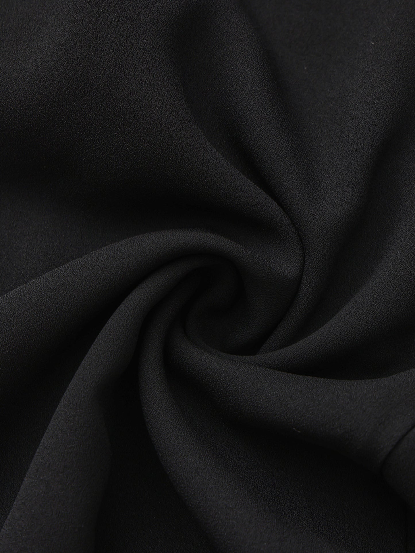 Charlotte Ruffle Black Dress