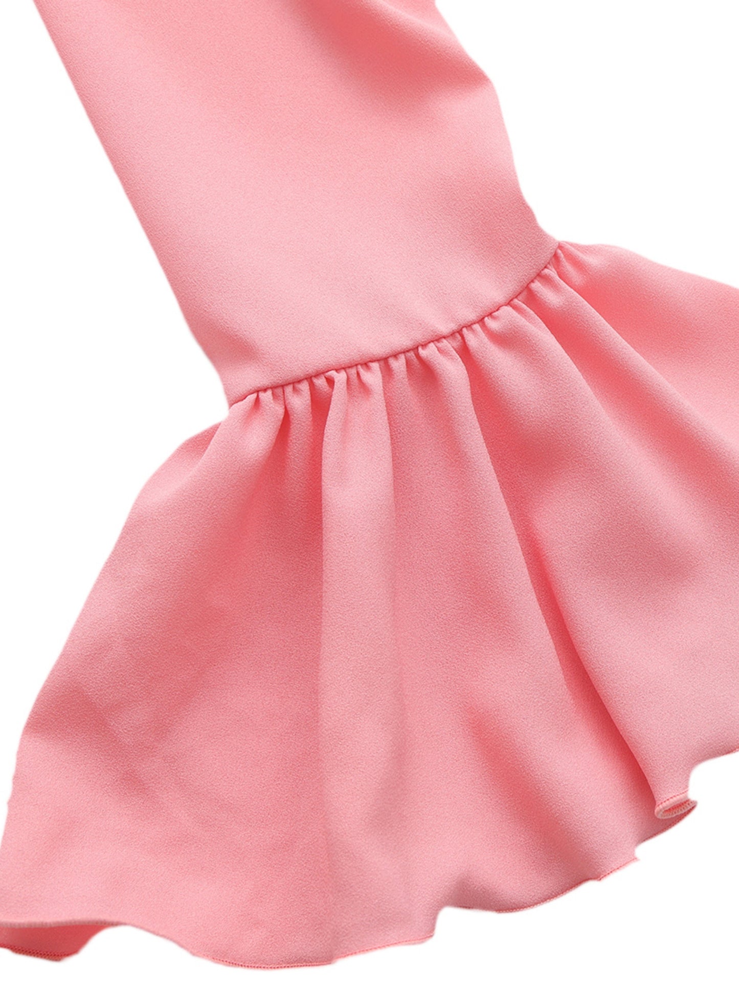 Charlotte Ruffle Pink Dress