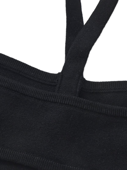Ana Halter Black Top