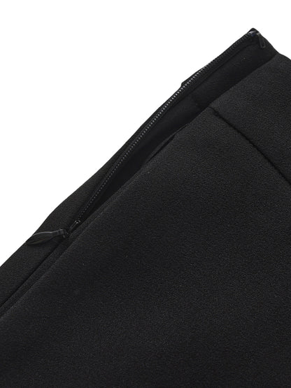 Avalon Straight Black Shorts