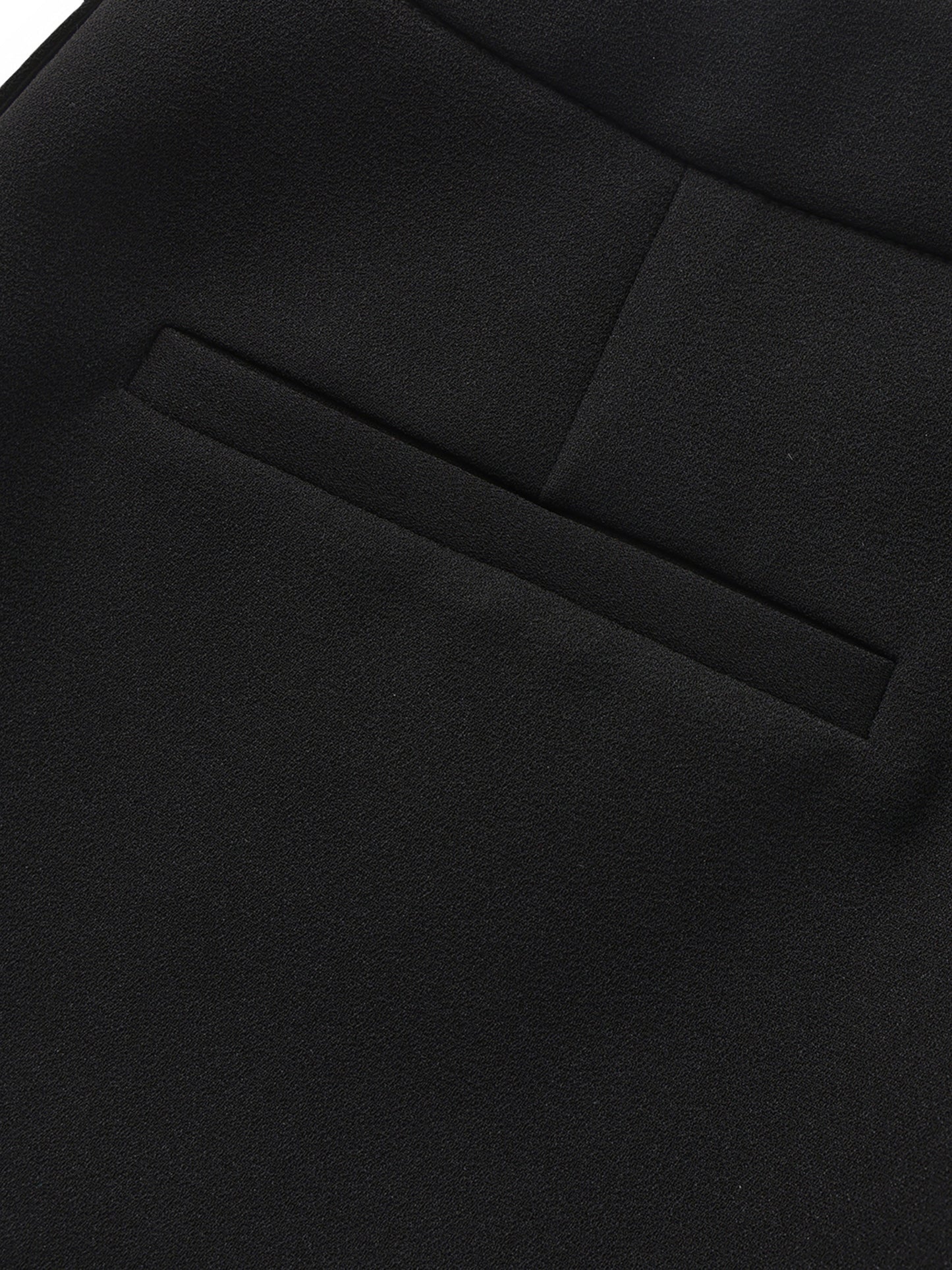 Avalon Straight Black Shorts