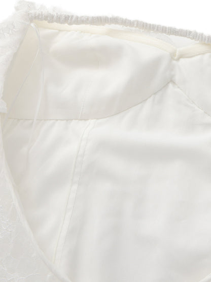 Aurora Halter White Dress