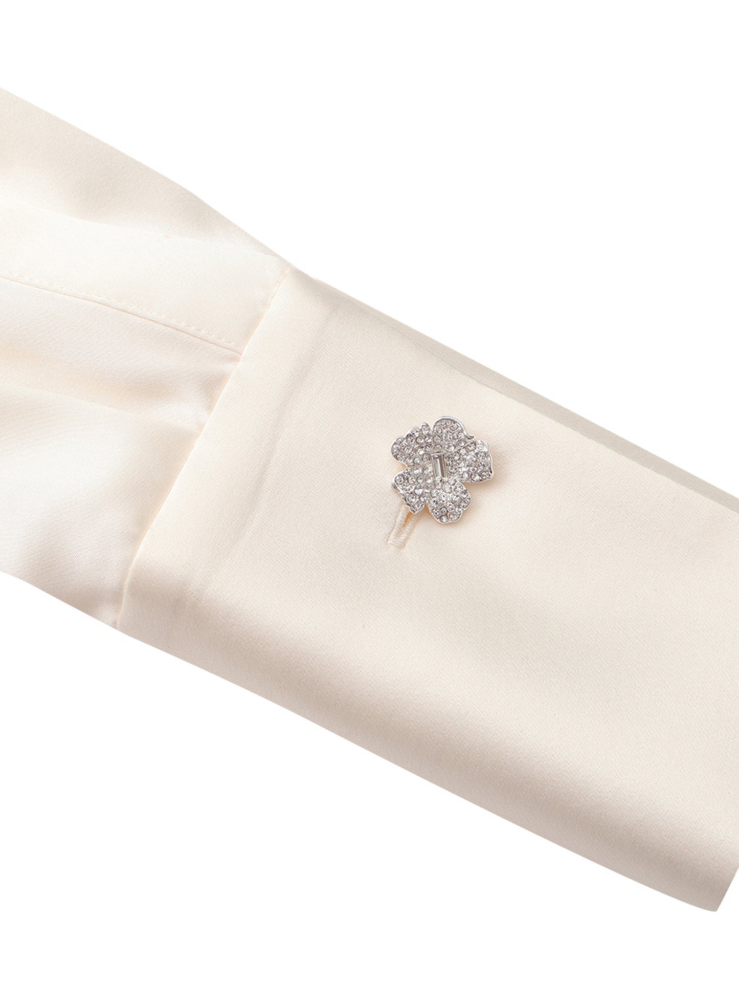 Eva Tie-Back Champagne Shirt