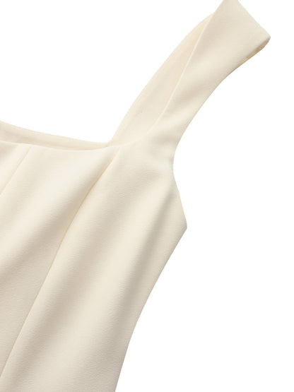 Delilah Cut Out Champagne Dress