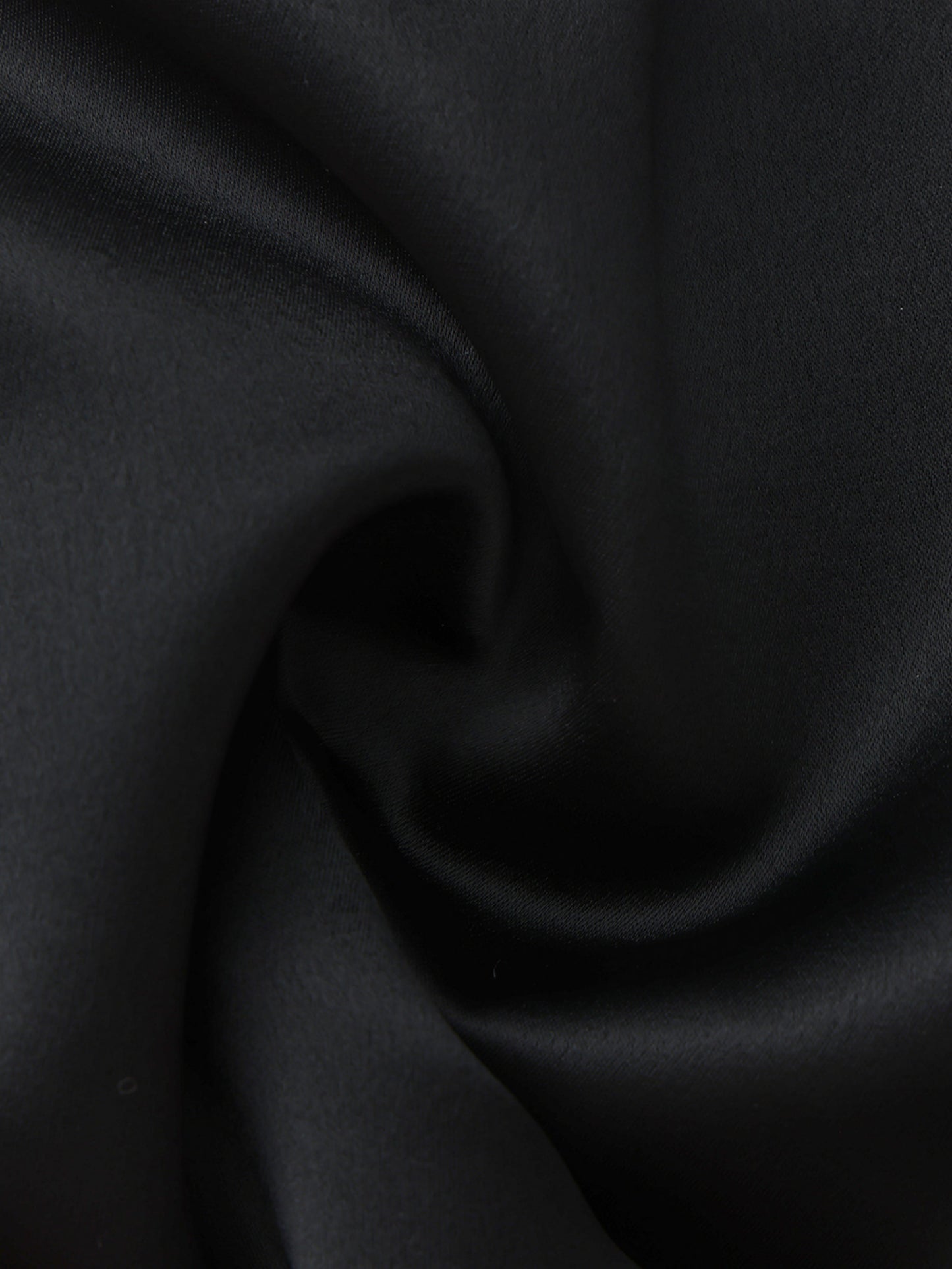 Ayla Satin Black Mini Skirt