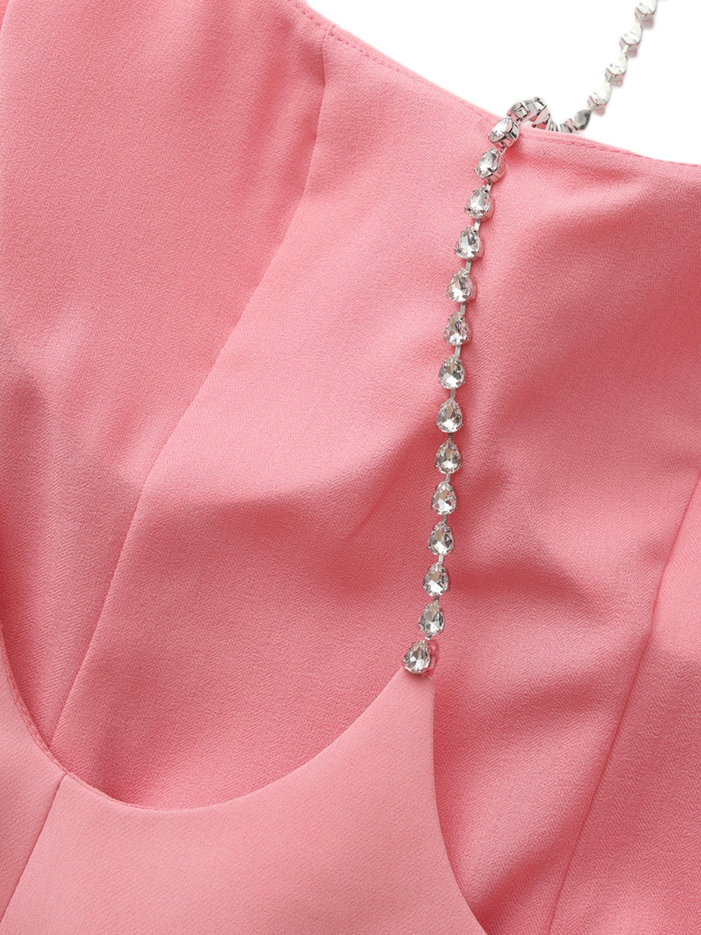 Giana Open-Back Pink Dress
